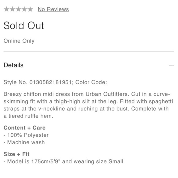 Urban Outfitters Sparklers Chiffon Midi Dress - Picture 9 of 9